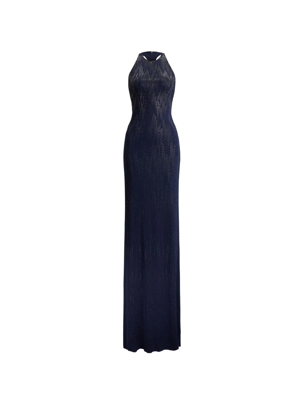 Ralph Lauren Collection crystal-embellished maxi dress Blauw