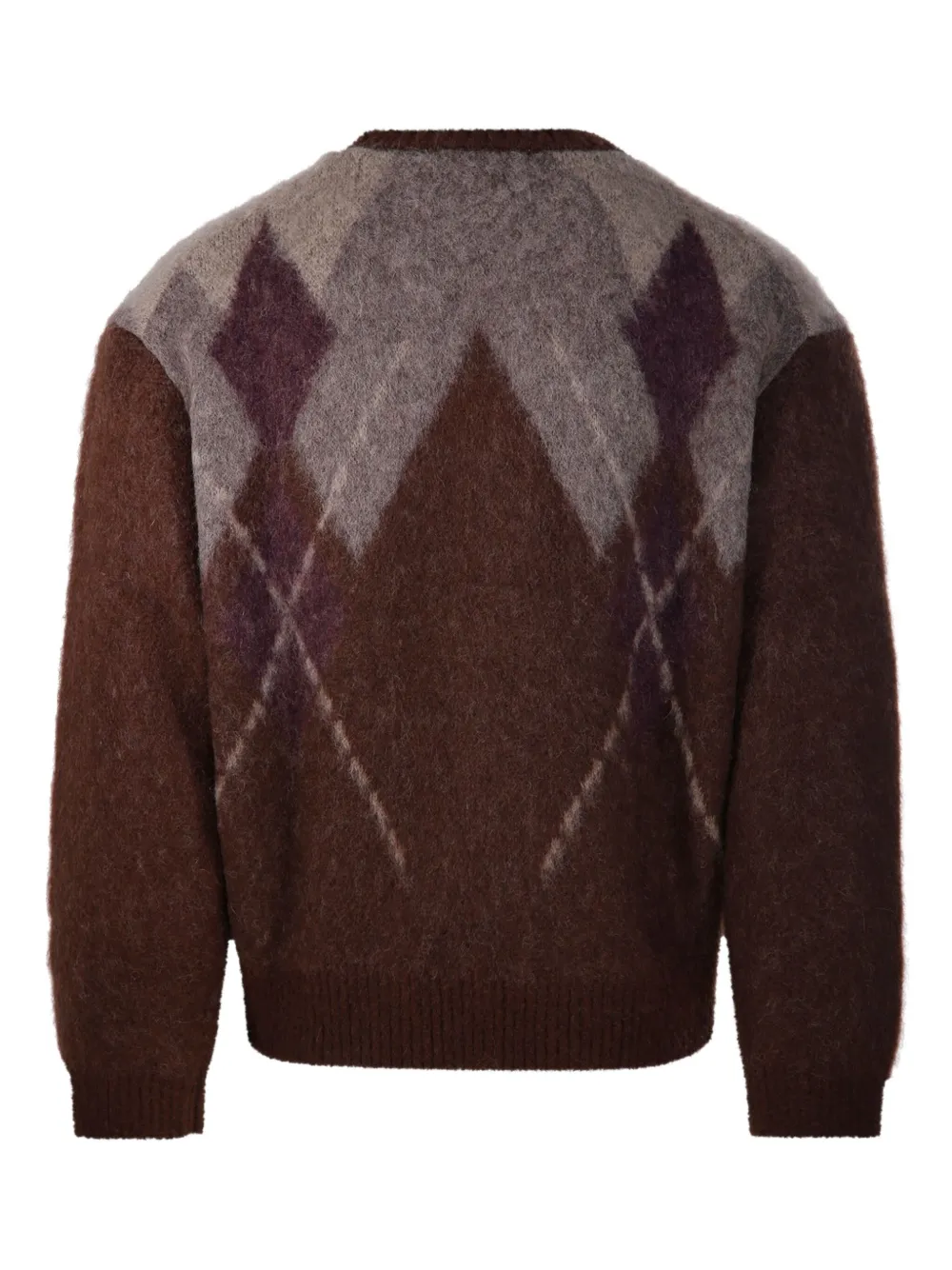 COOR argyle-pattern crew-neck sweater | Knitted Sweaters | Image 2