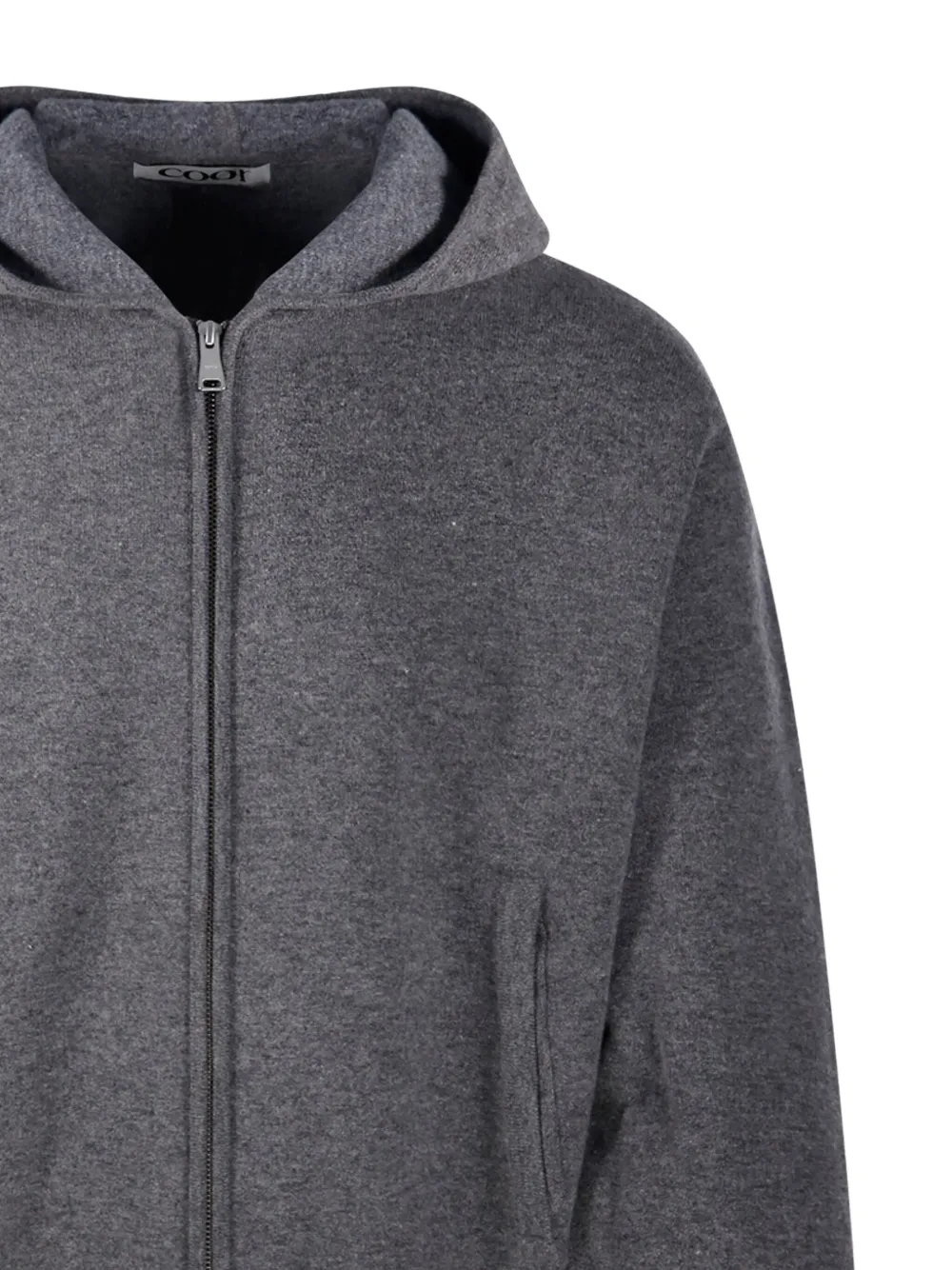 グレー | ニットパーカー ジップアップ COOR ジップアップパーカー coor | JP FARFETCH トップス