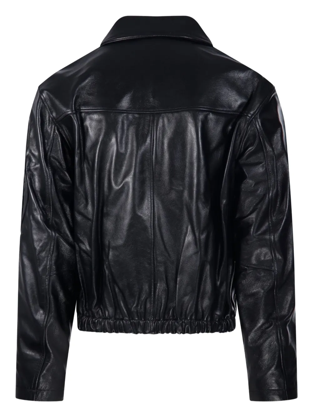 COOR zip-up leather jacket | Leather Jackets | Image 2