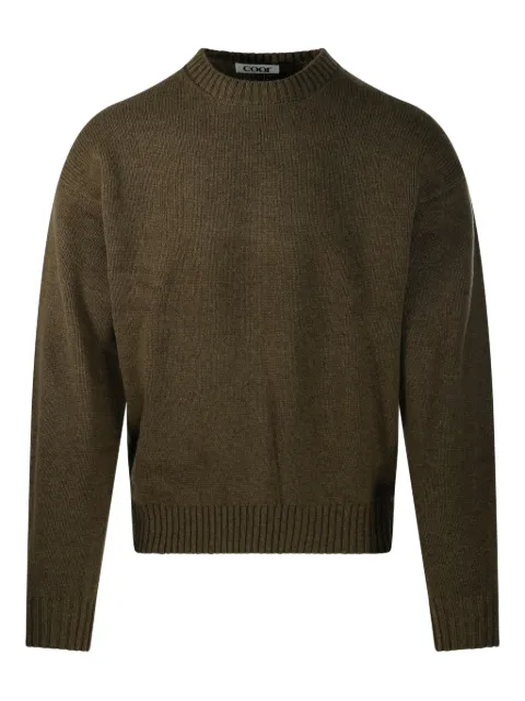 COOR ribbed crew-neck sweater