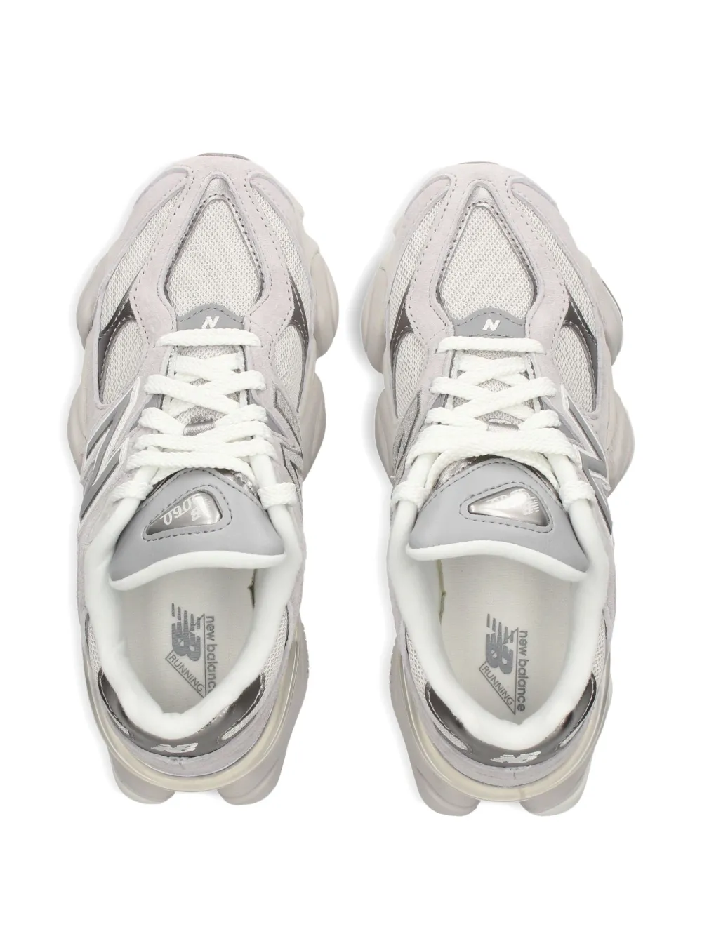 New Balance 9060 sneakers met logo Grijs