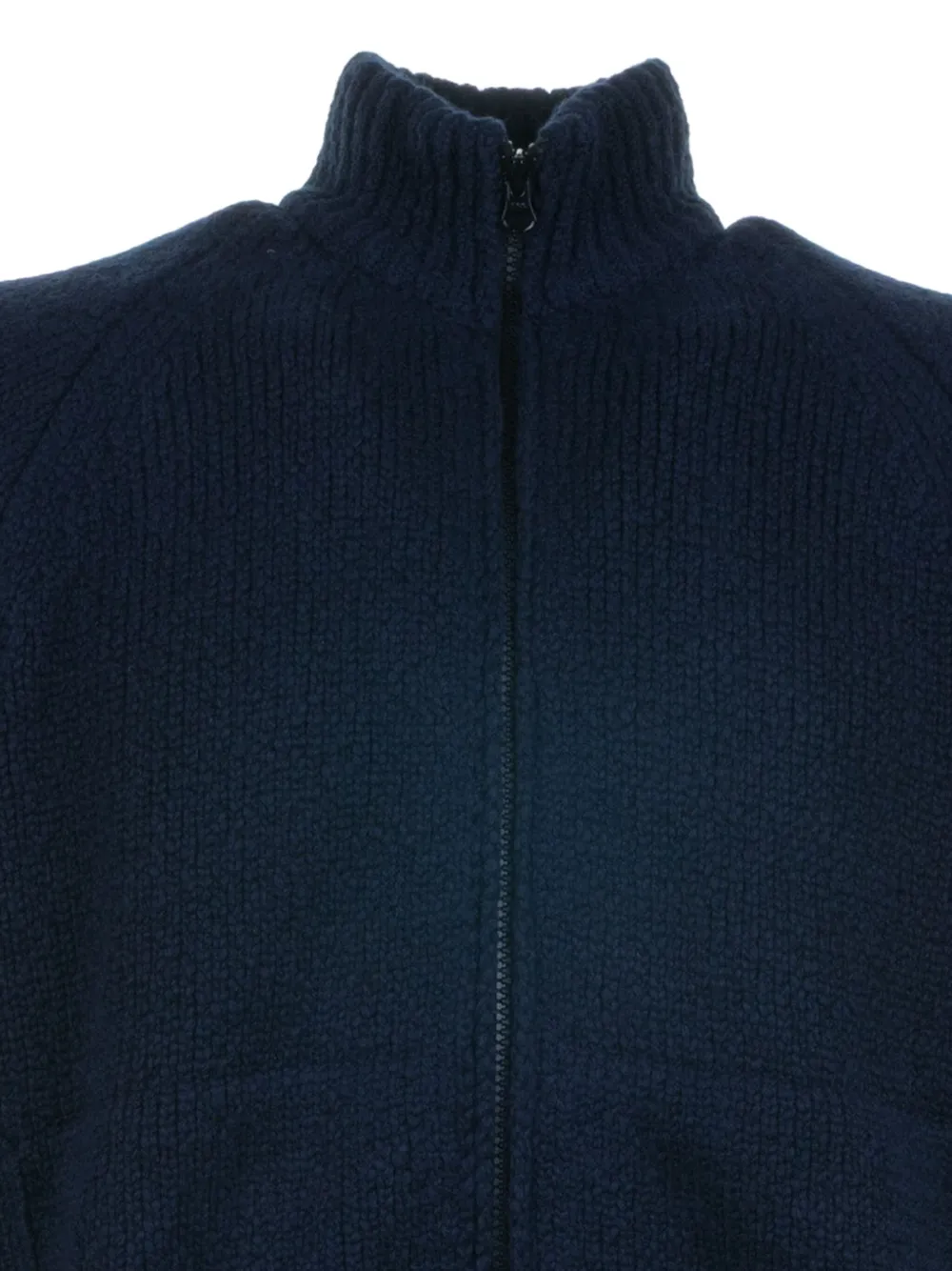 Stone Island Trui met opstaande hals en rits - Blauw