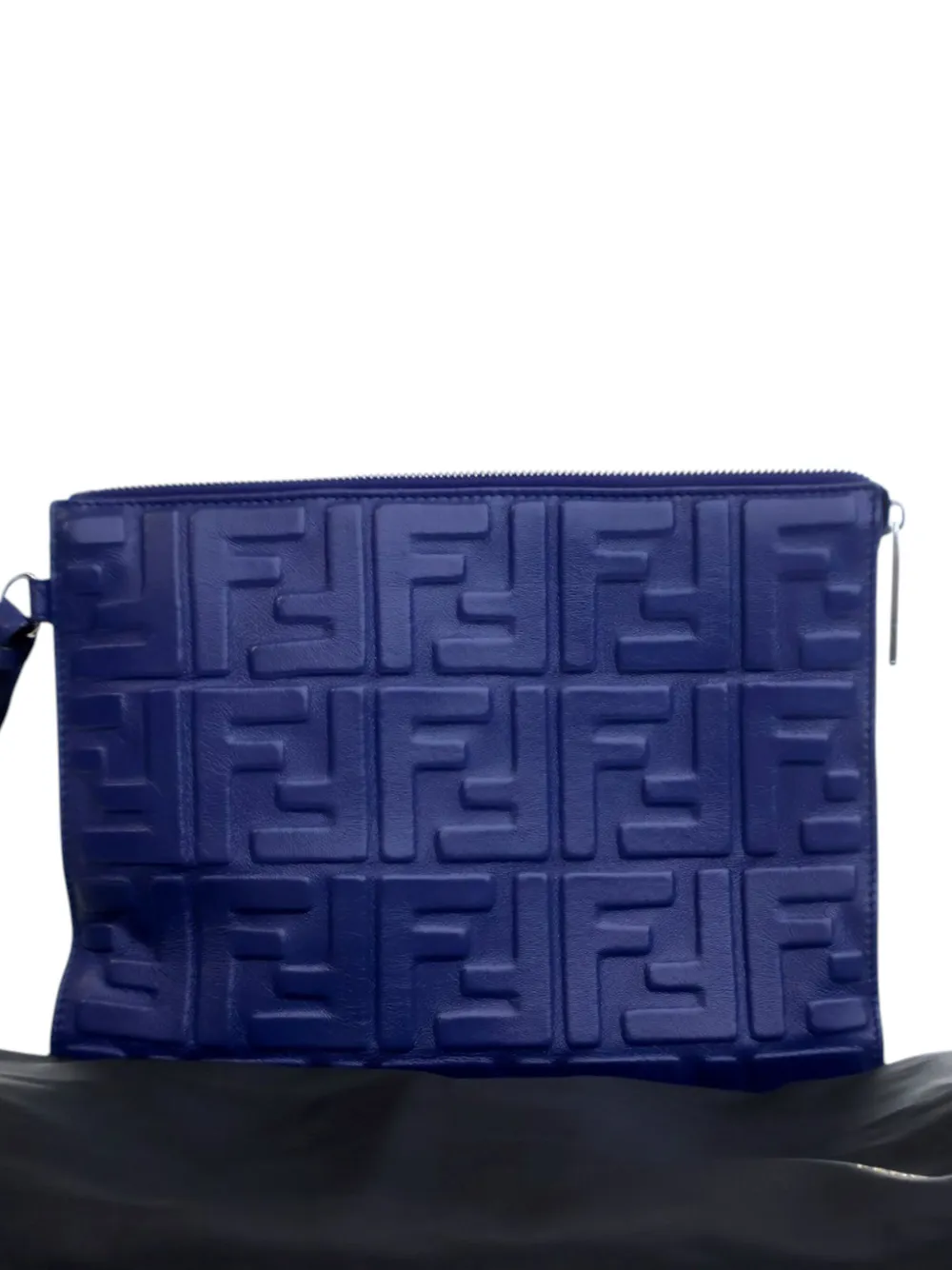 Fendi Pre-Owned 2010-2025 FF 1974 Embossed Leather clutch bag | Pre-Owned | Image 2