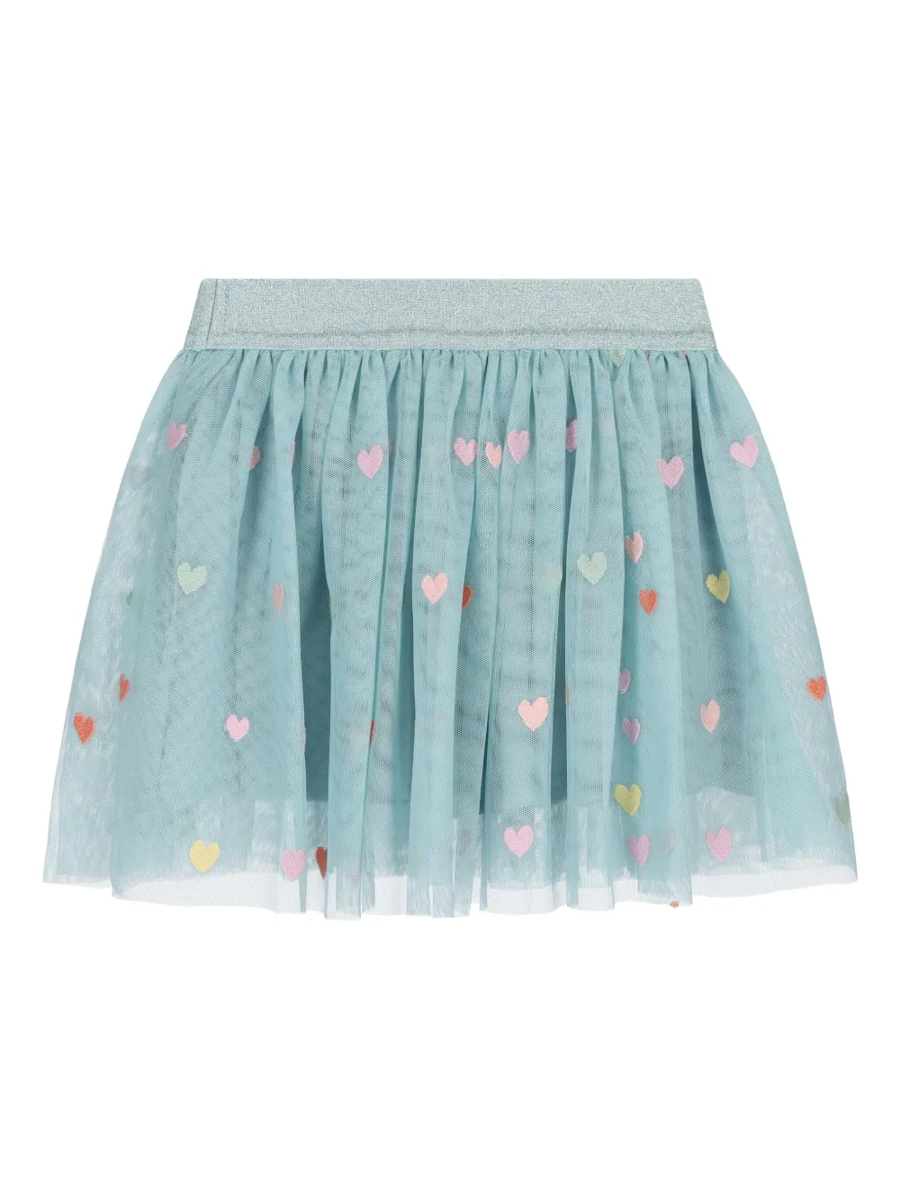 Stella McCartney Kids ハート チュールスカート - ブルー Stella McCartney Kids ハート チュールスカート - ブルー