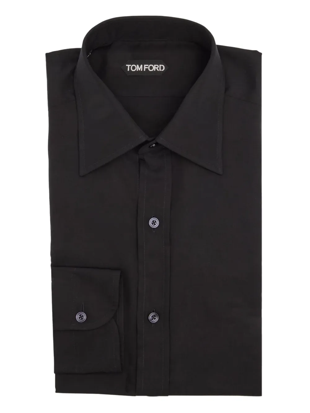 TOM FORD buttoned long-sleeve shirt - ブラック