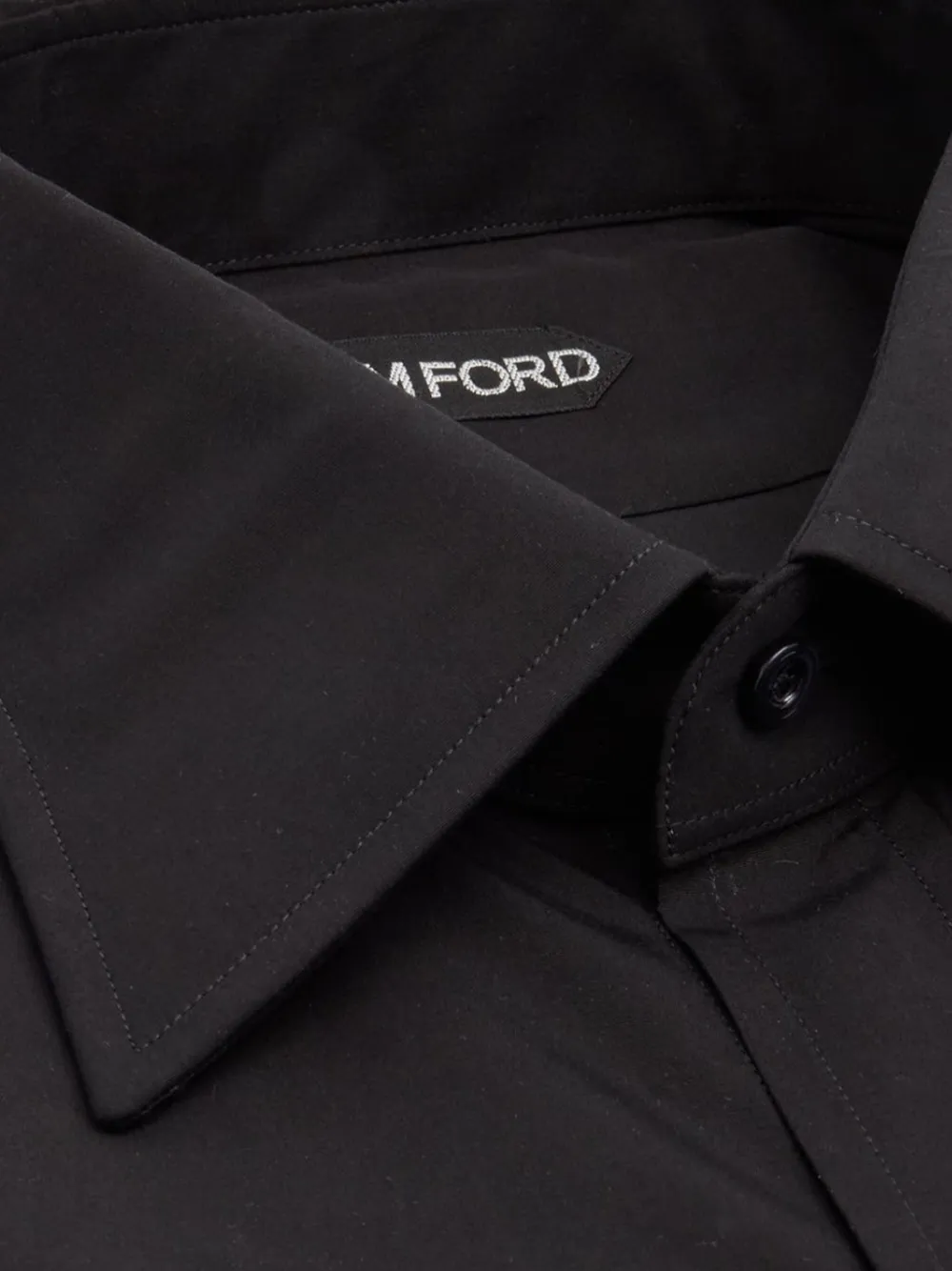 TOM FORD Overhemd met knopen - Zwart