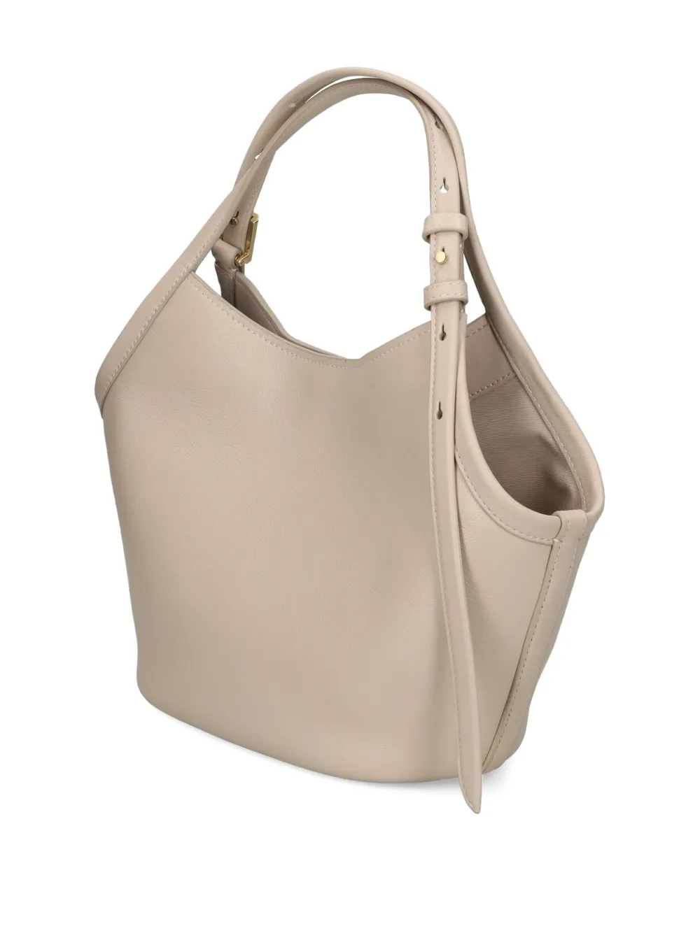 Kate Spade Small Deco Adjustable-strap Leather Shoulder Bag In Neutral
