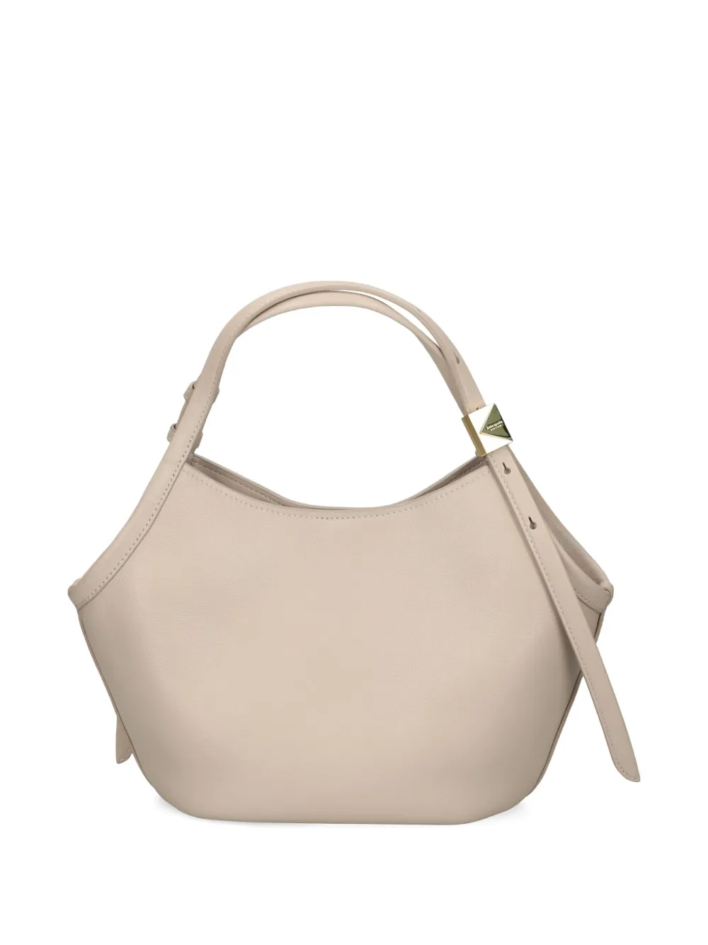 Kate Spade small Deco adjustable-strap leather shoulder bag - ニュートラル