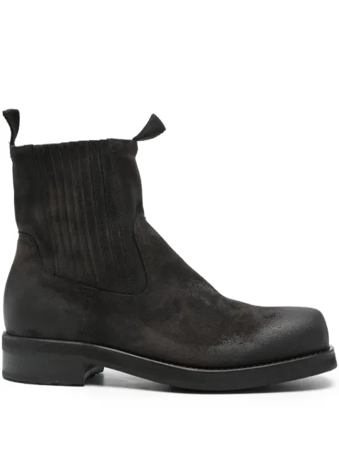 Paura pull-tab square-toe boots
