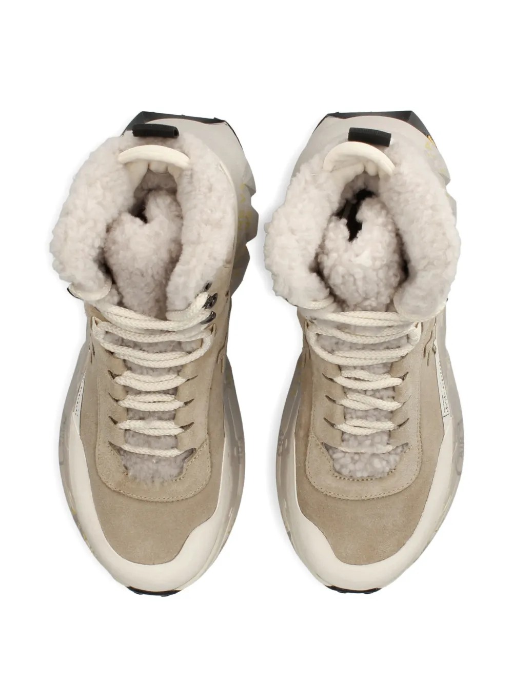 Premiata Trivor 440M sneakers met textuur Beige