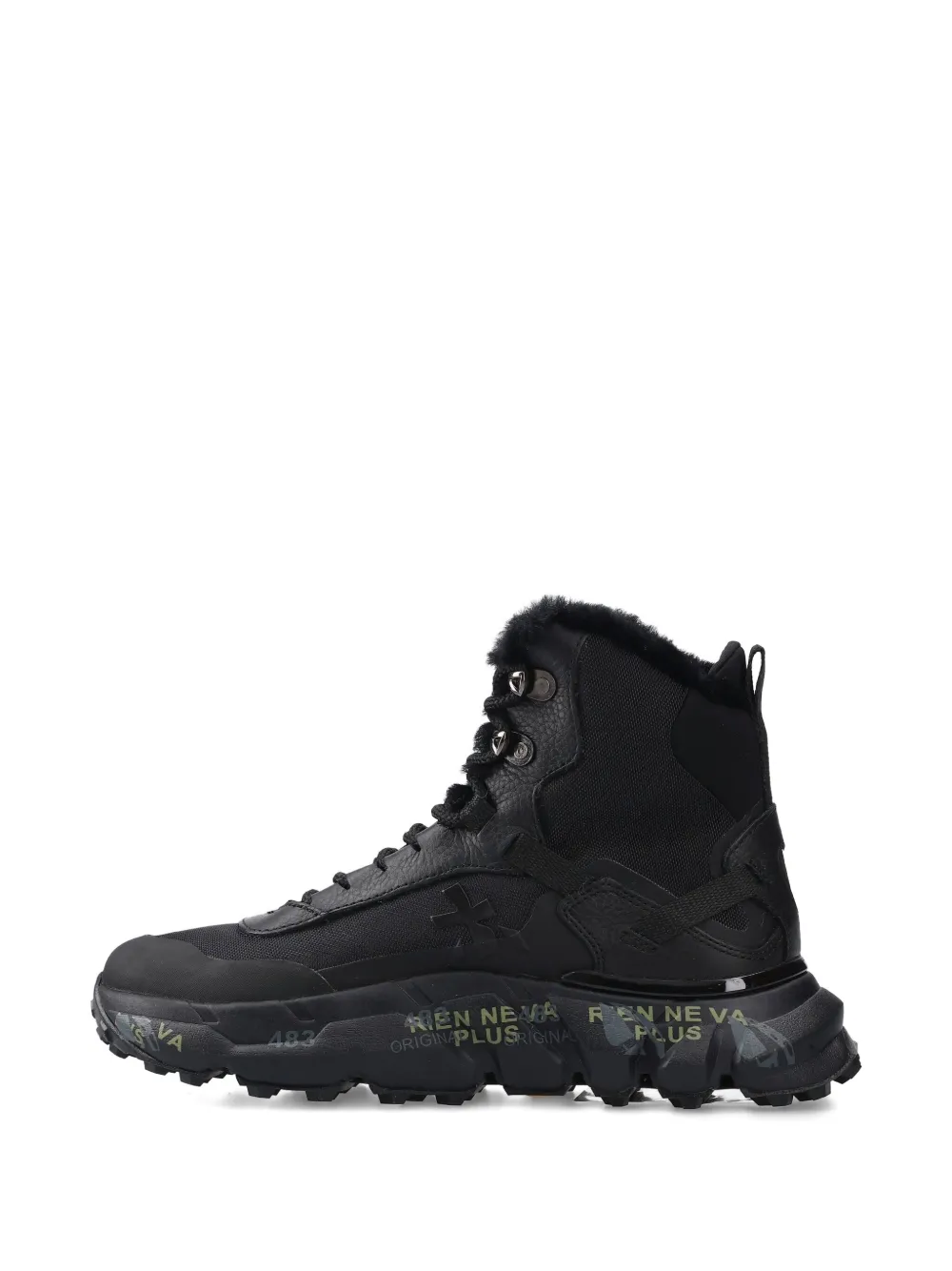 Premiata Trivor 439m Lace-up Sneakers In Black