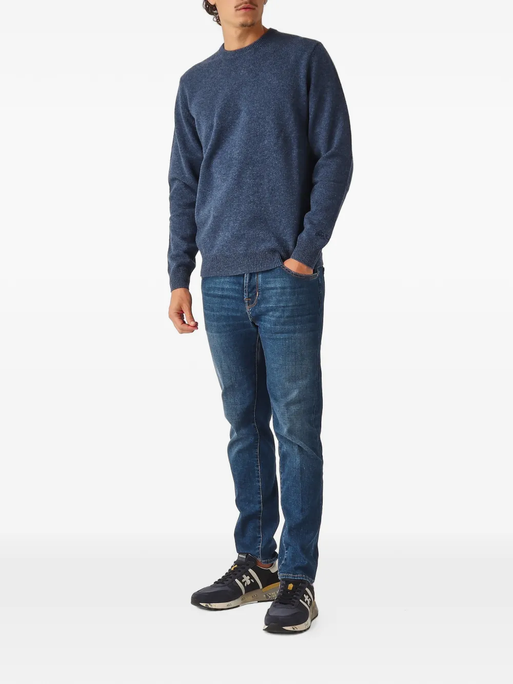 MC2 Saint Barth crew-neck sweater - Blauw