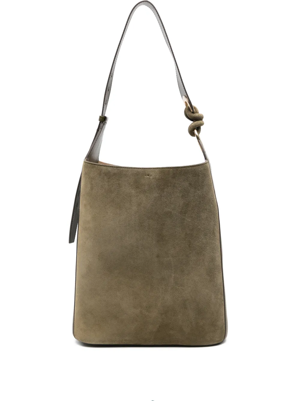 Anya Hindmarch ノットディテール ハンドバッグ - グリーン