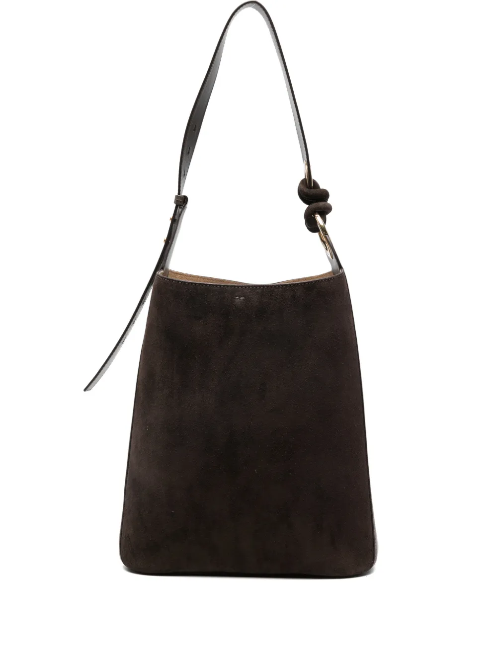 Anya Hindmarch knot detail tote bag - ブラウン