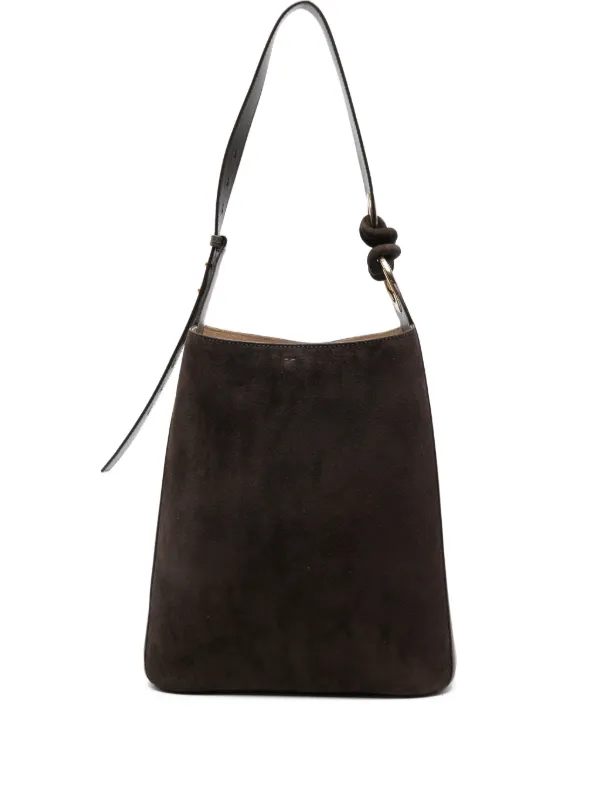 Anya Hindmarch Knot Detail Tote Bag in Brown