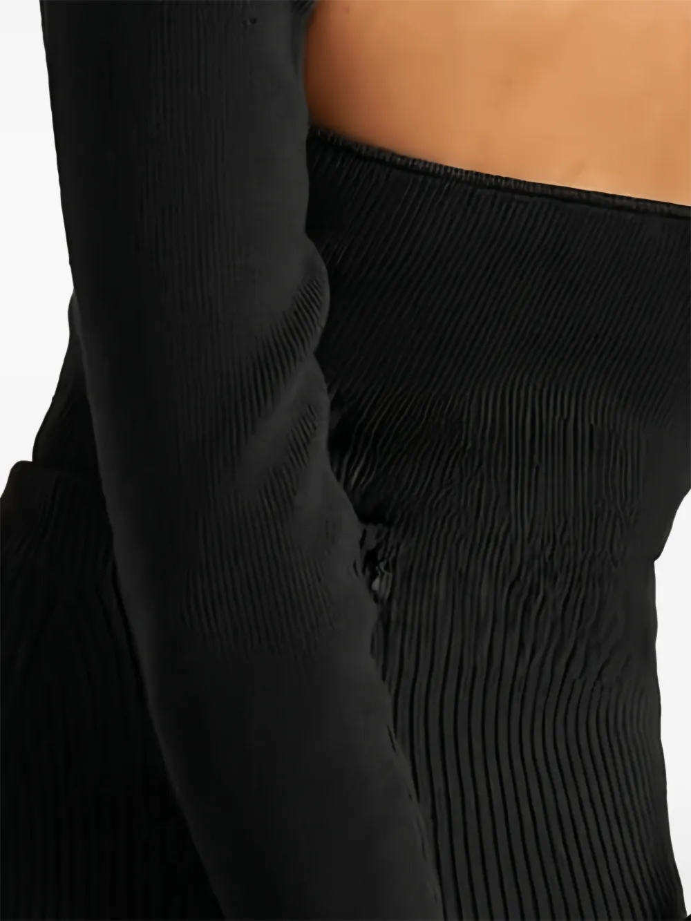 TOM FORD Strapless midi-jurk Zwart