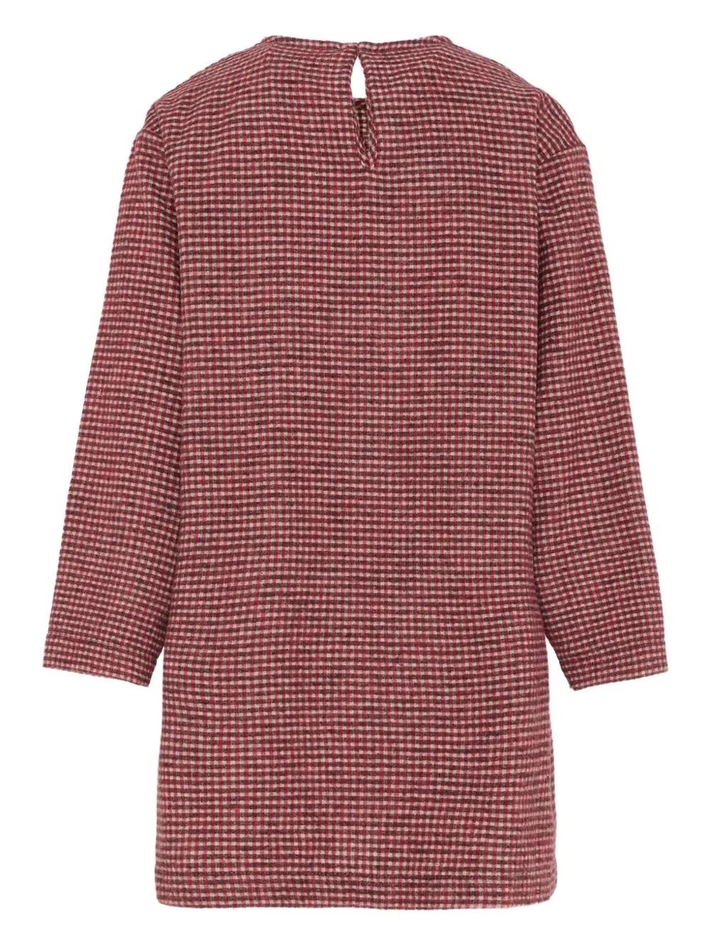 Douuod Kids Jurk met strikdetail Rood