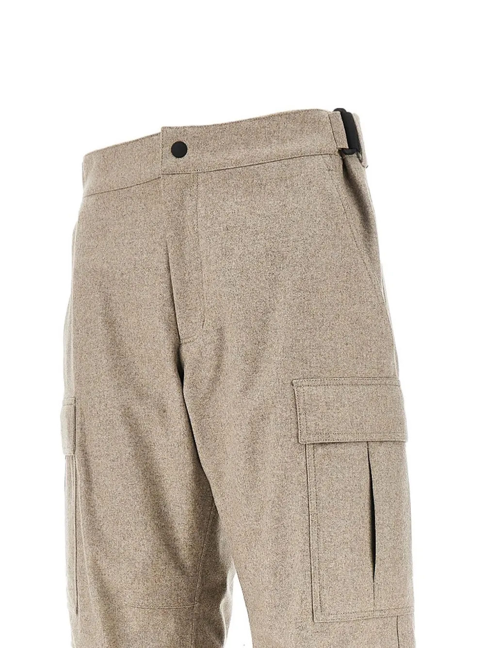 Moncler Grenoble Skibroek met cargo-zak - Beige