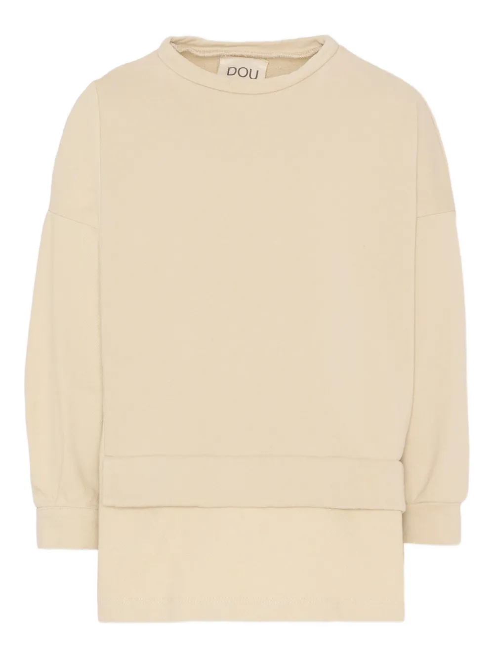 Douuod Kids round-neck sweater - Toni neutri