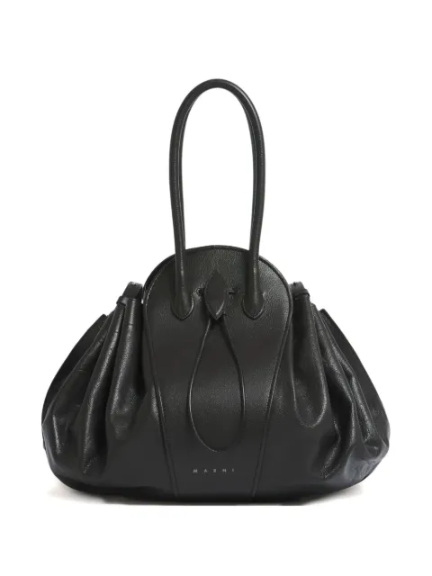Marni tubular handle tulipea shoulder bag