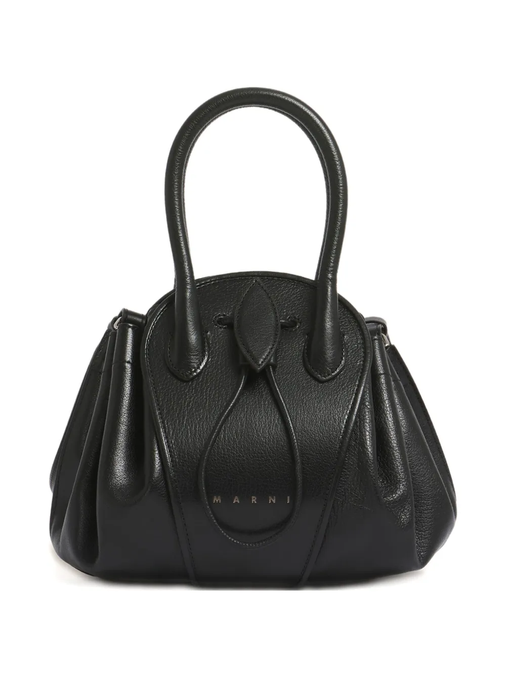 Marni tubular handle tulipea shoulder bag | Black | Image 1