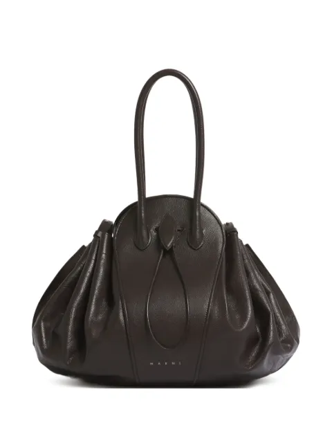 Marni tubular handle tulipea shoulder bag