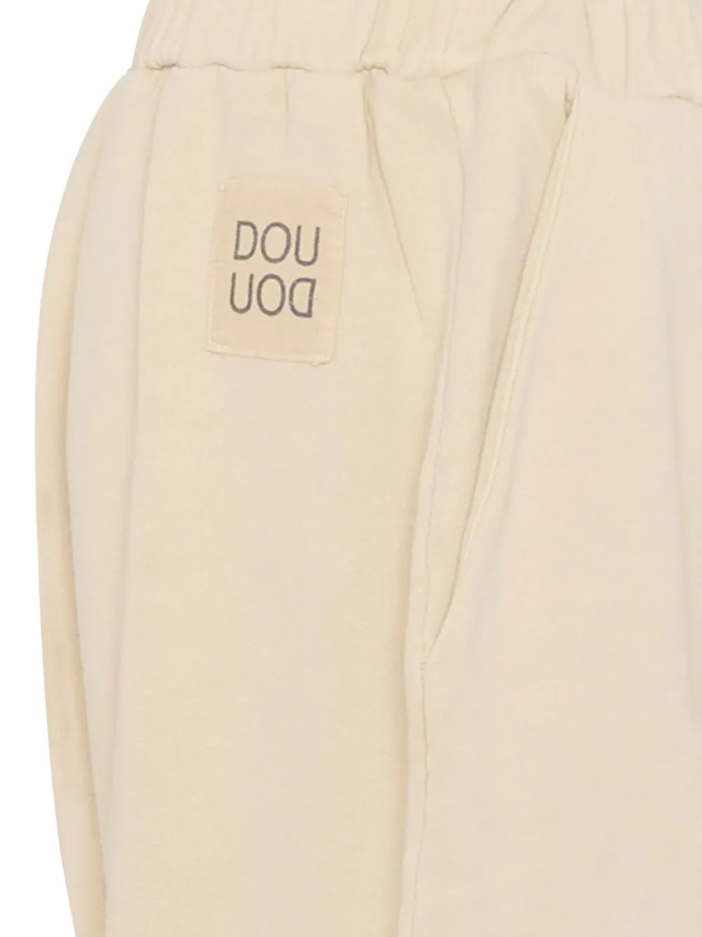 Douuod Kids Broek met logodetail Beige