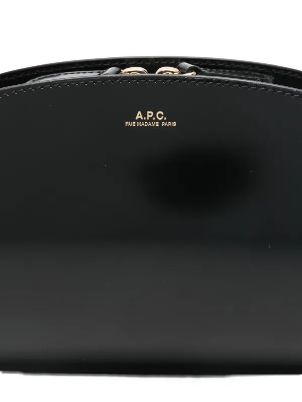 A.P.C. Demi-Lune ショルダーバッグ S | ブラック | FARFETCH JP