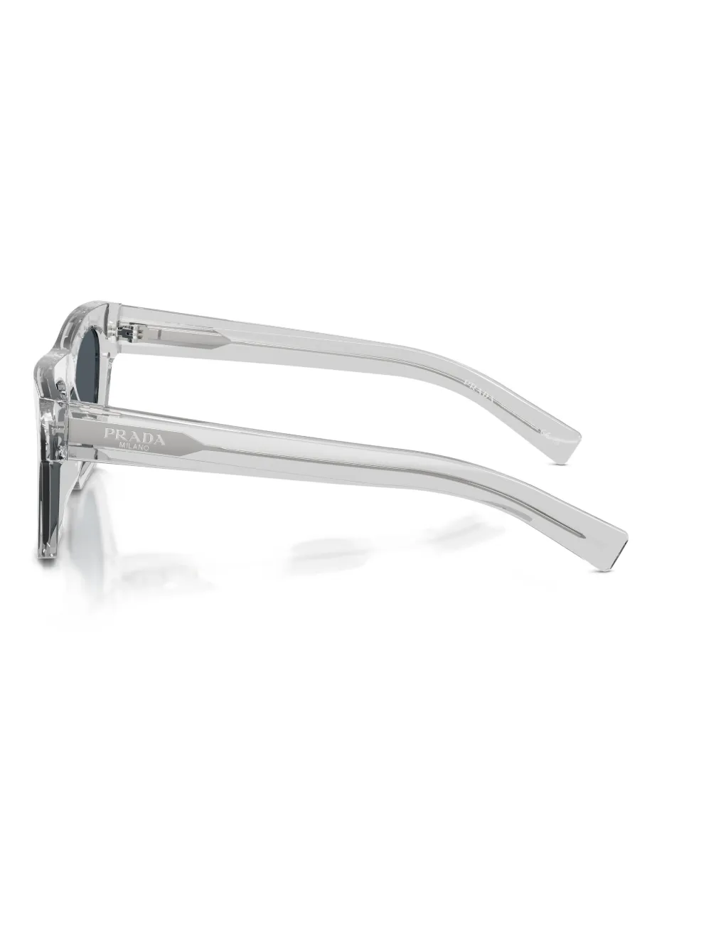 Prada Square-frame Sunglasses In Gray