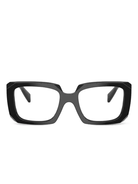 Prada Eyewear geometric-frame glasses