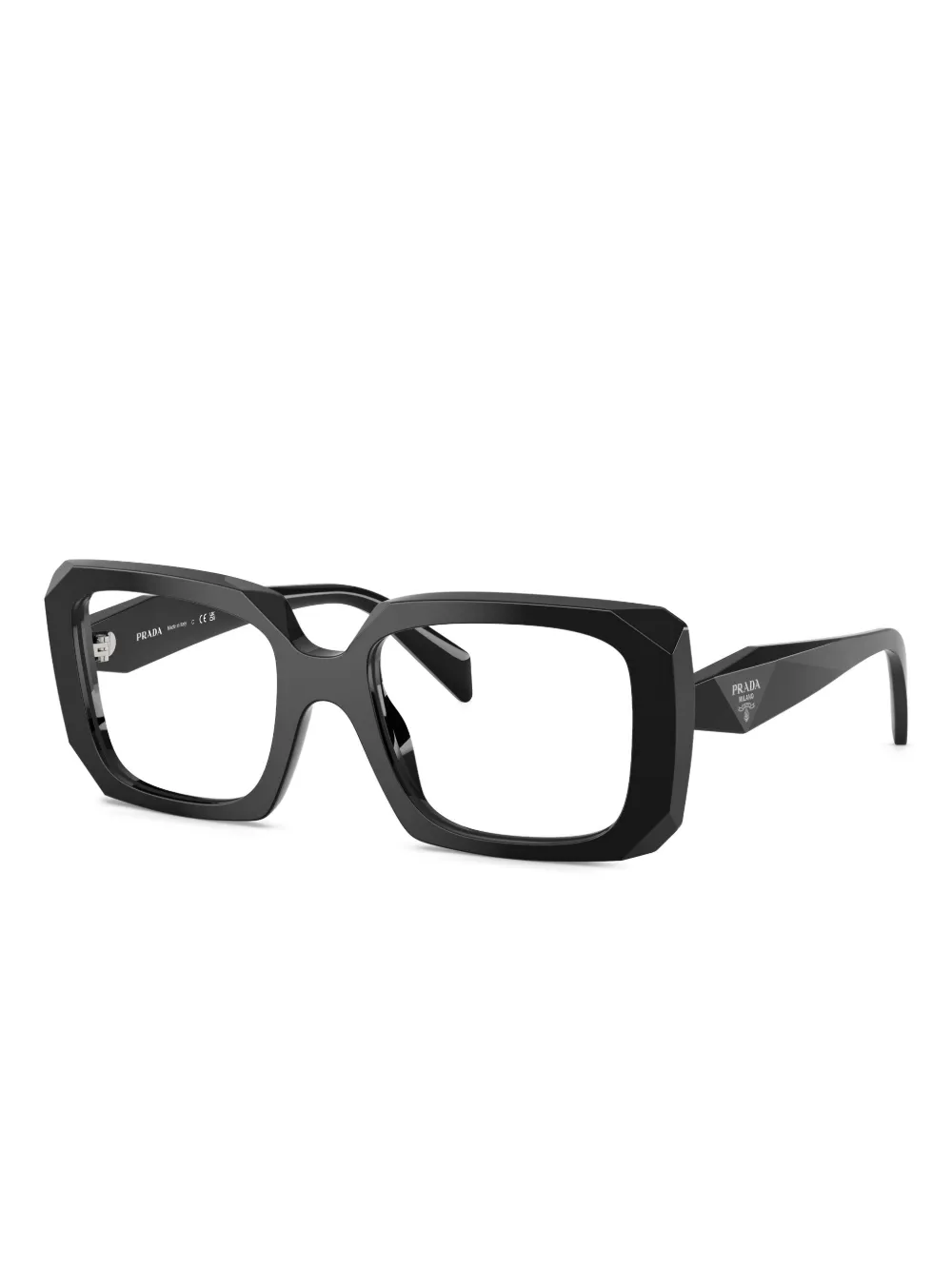 Prada Eyewear geometric-frame glasses | Image 2