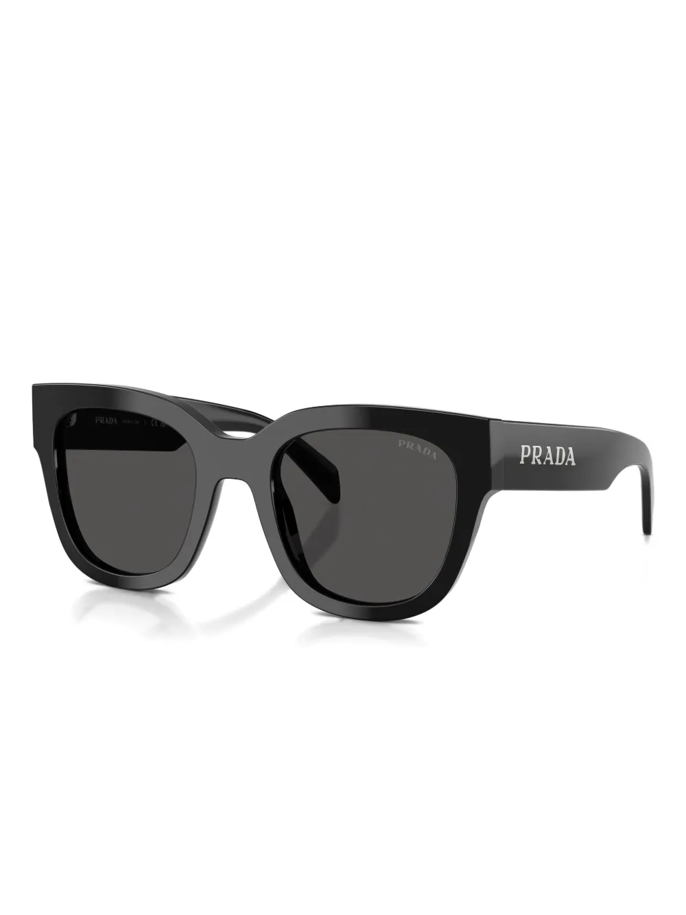 Prada Square-frame Sunglasses In Black