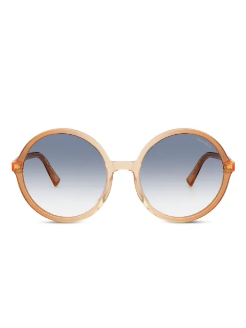 Miu Miu Eyewear lunettes de soleil à monture ronde