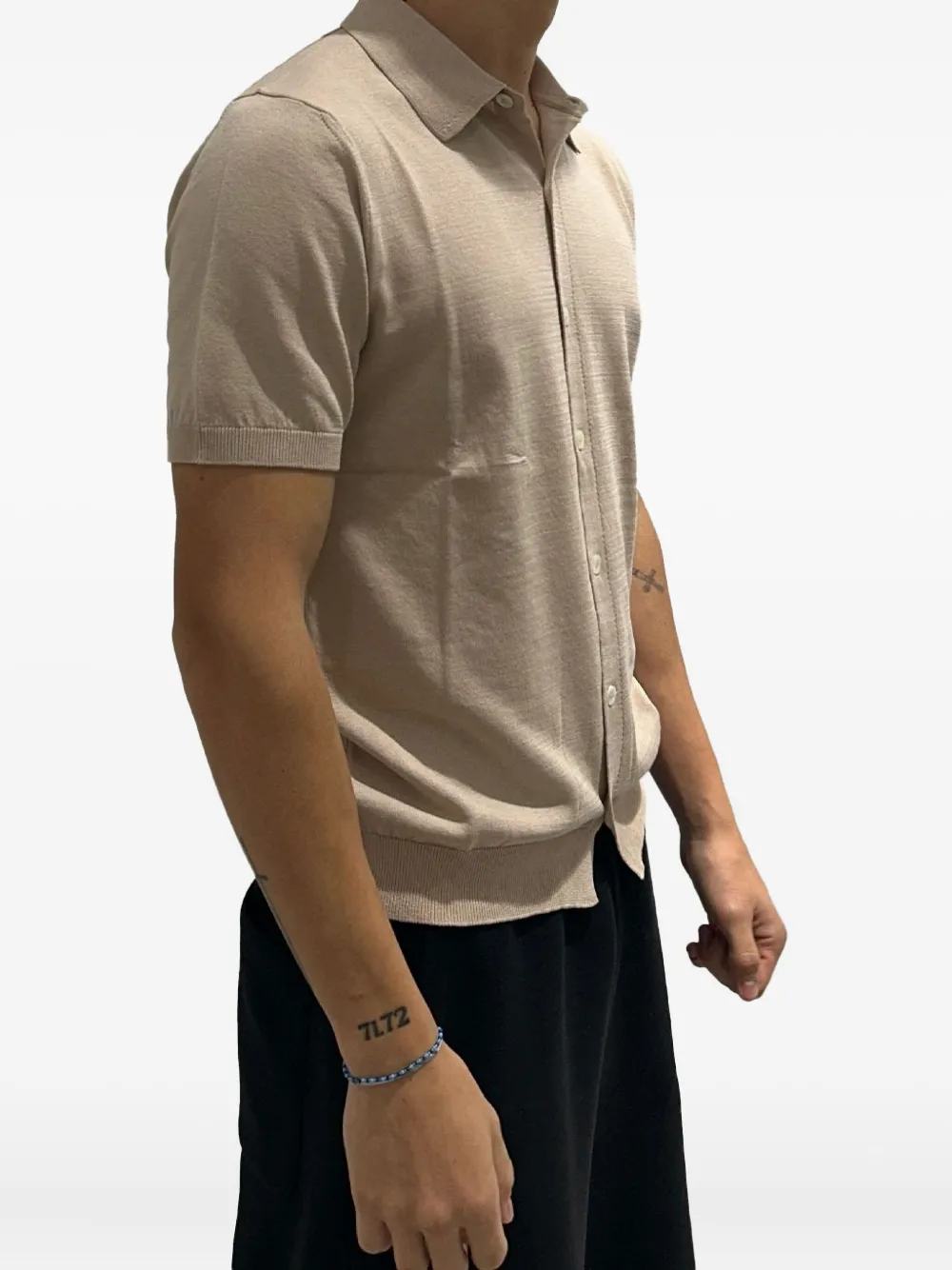 RAYNE 1896 knitted shirt - Beige