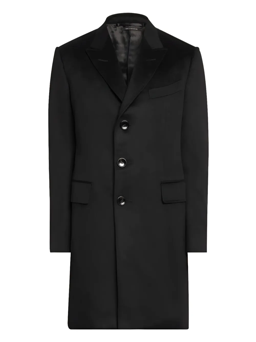 TOM FORD Kasjmier trenchcoat Zwart