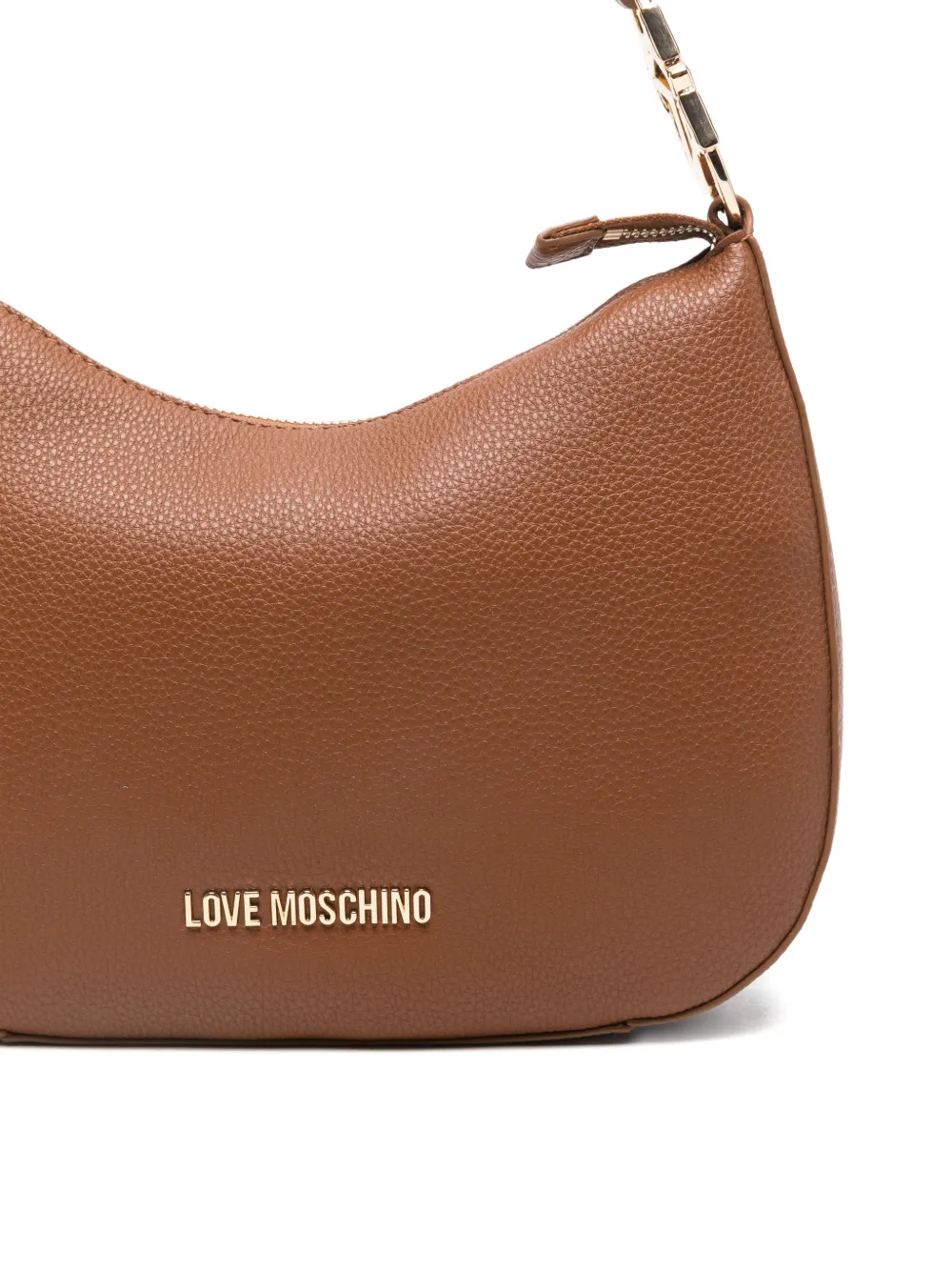 Love Moschino Schoudertas met logo Bruin