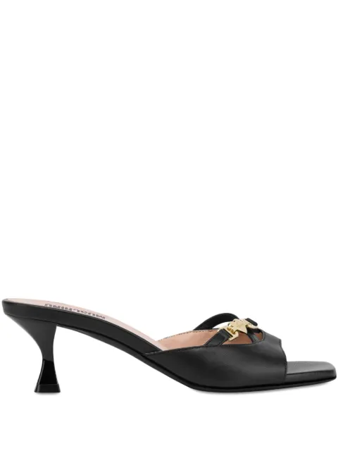Love Moschino logo detail sandals