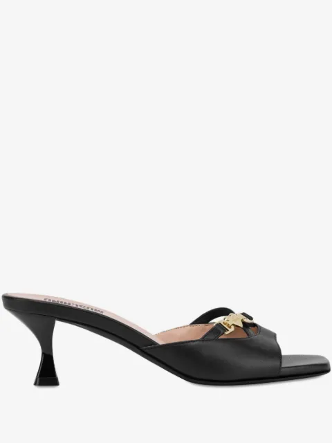 Love Moschino logo detail sandals