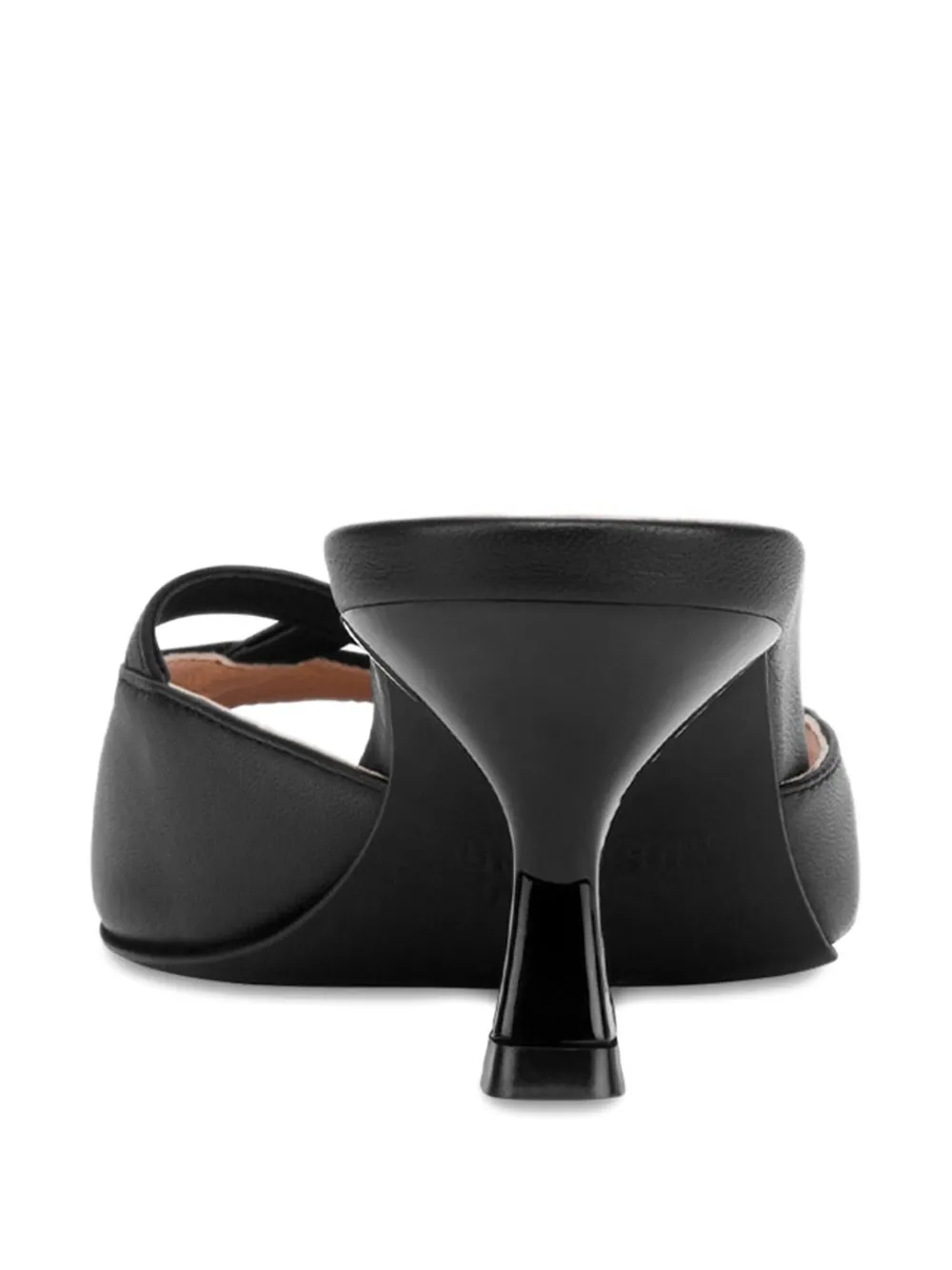 Love Moschino Sandalen met logodetail Zwart