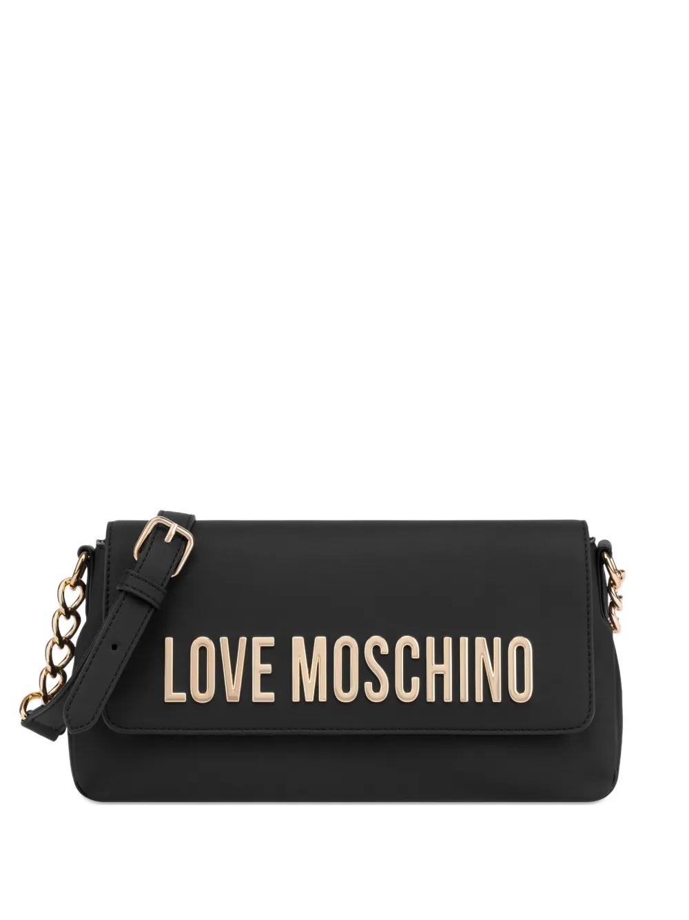 Love Moschino chain shoulder bag - Nero