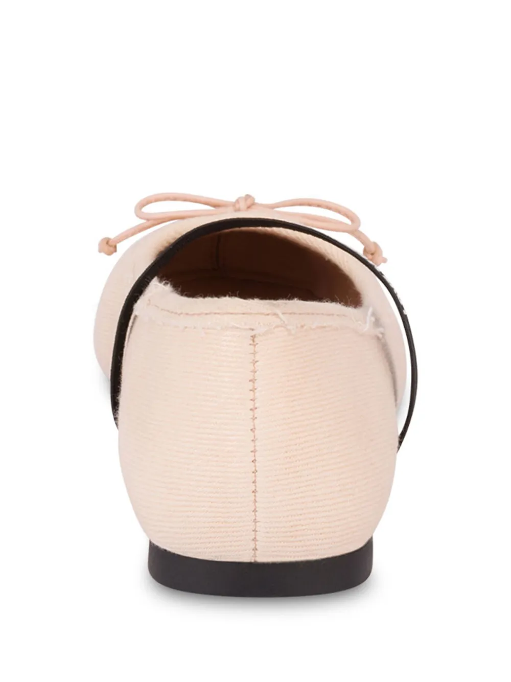 Love Moschino Ballerina's met strikbandje Roze