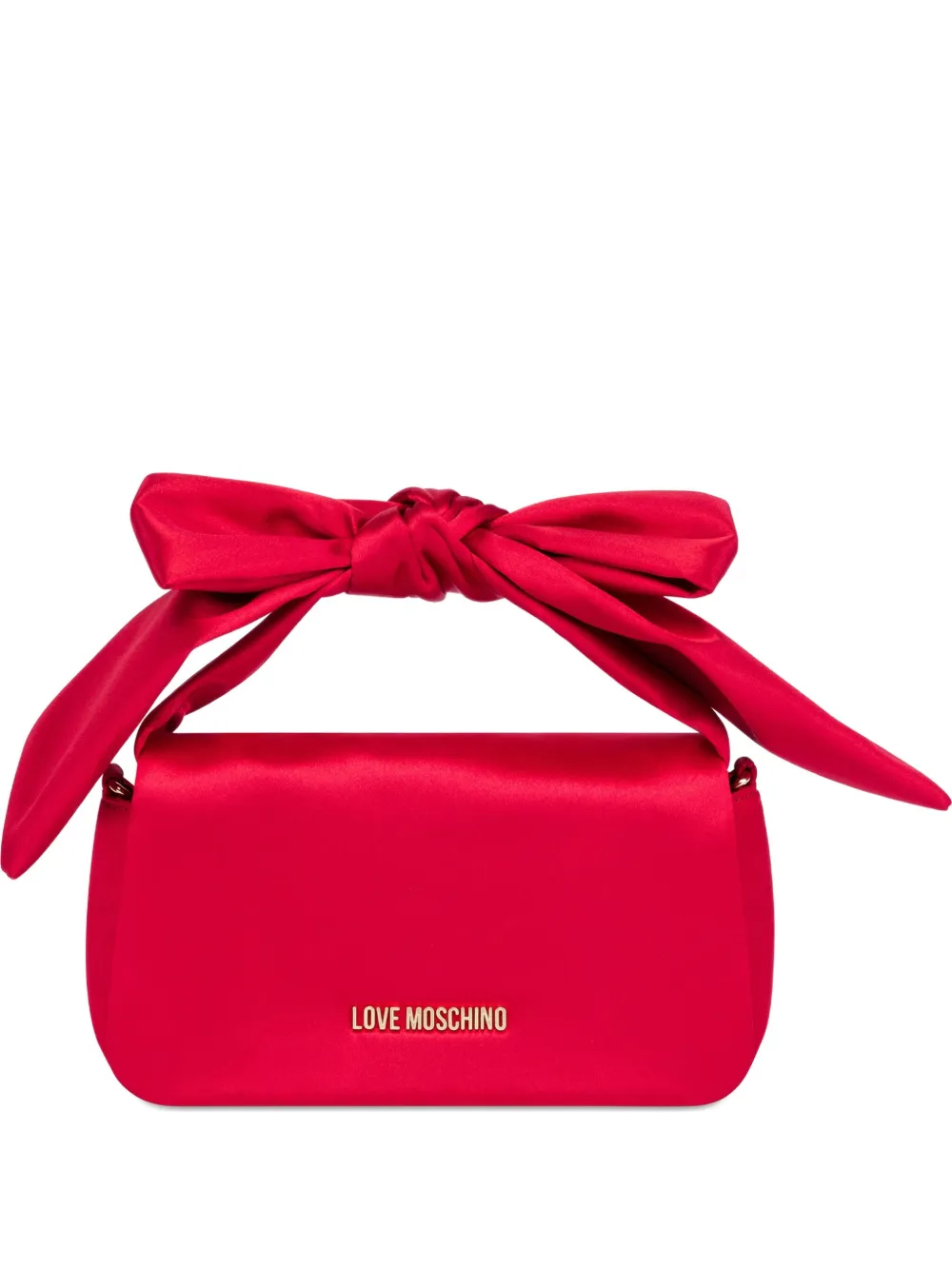 Love Moschino Borsa tote con fiocco - Rosso