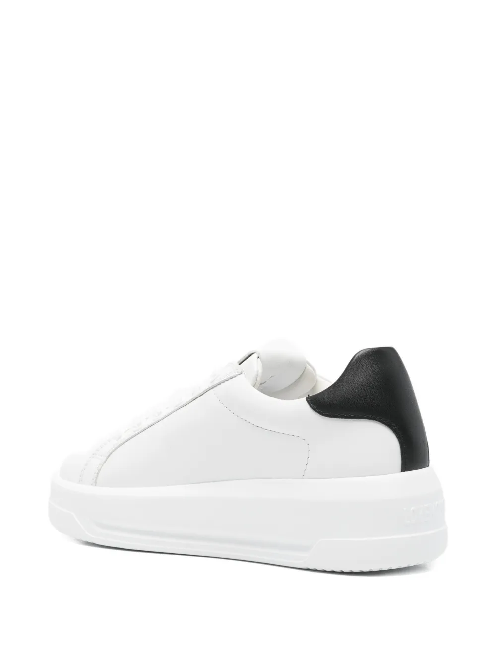 Love Moschino Sneakers met hartdetail Wit