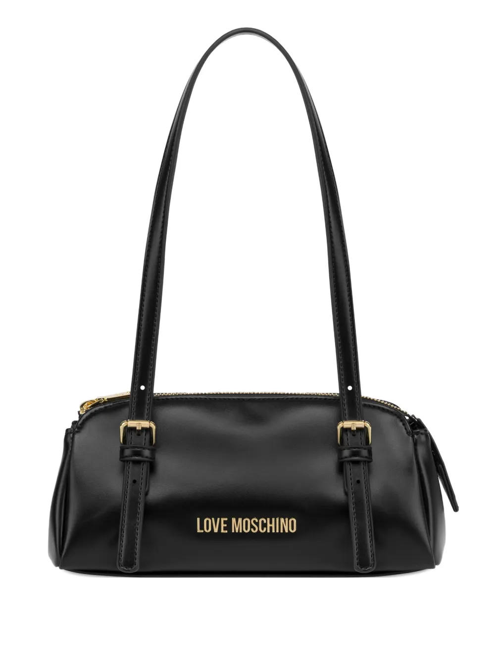 Love Moschino buckle shoulder bag - Nero