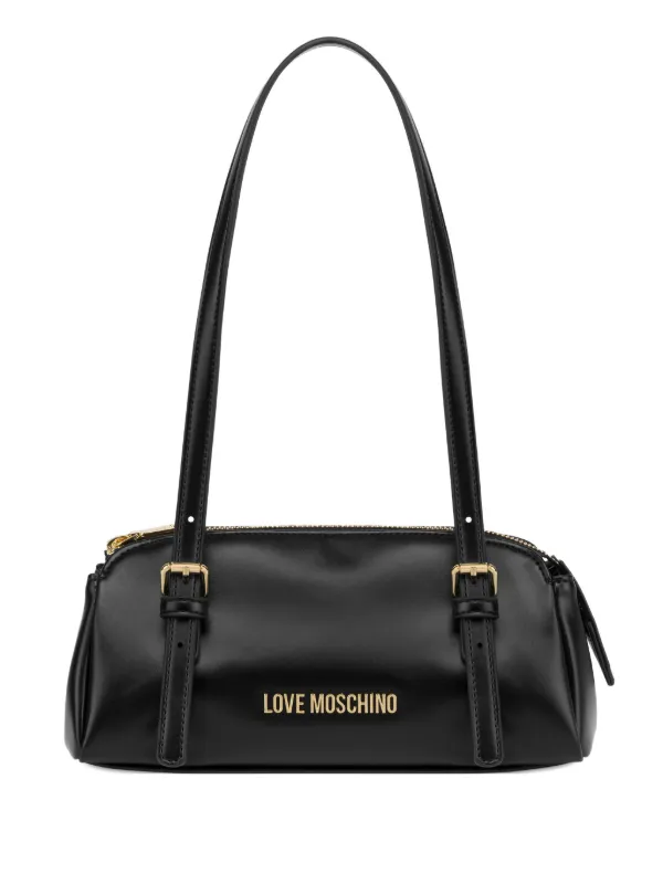 Love Moschino バックル ショルダーバッグ | ブラック | FARFETCH JP