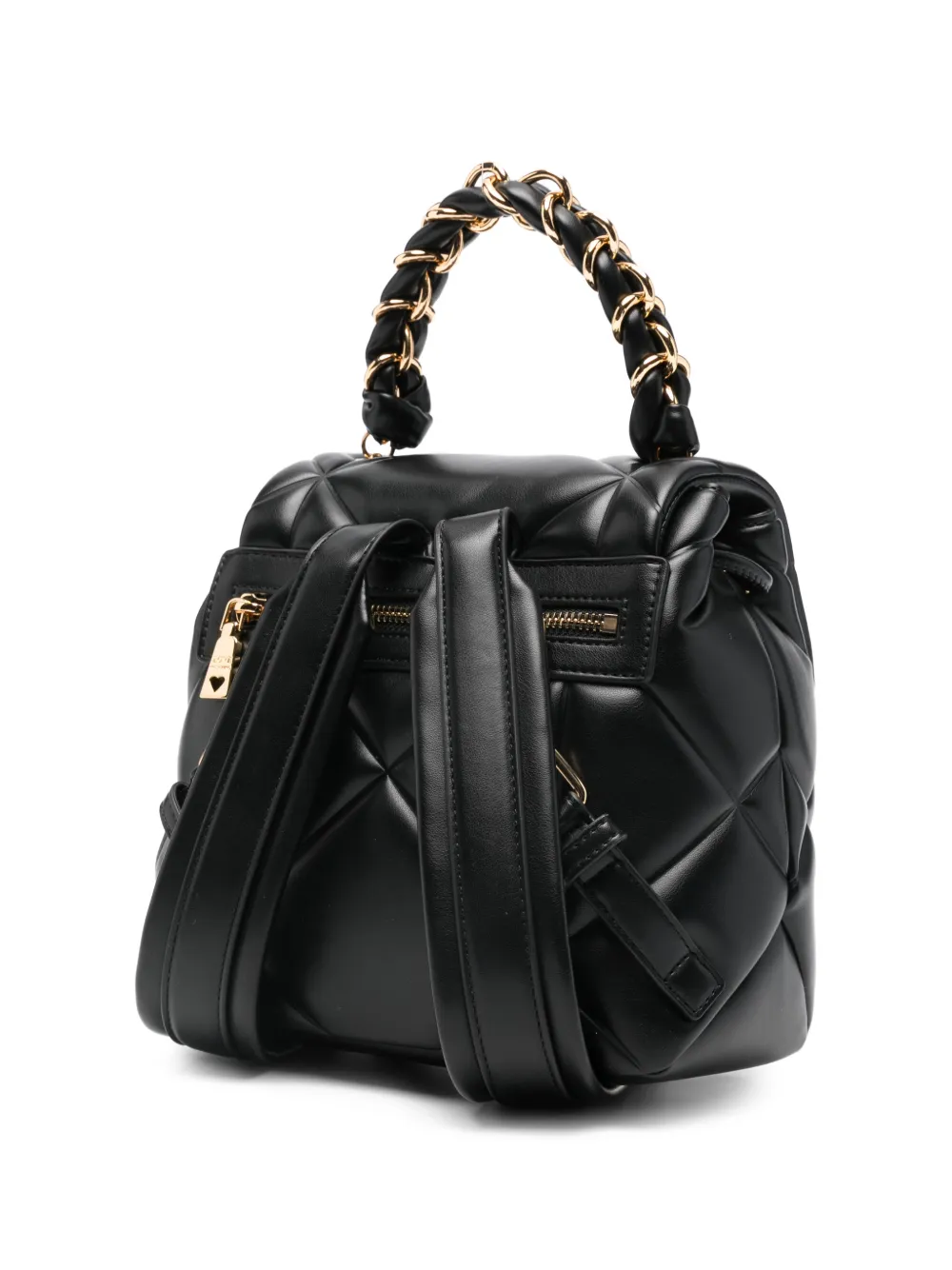 Love Moschino Gewatteerde rugzak Zwart