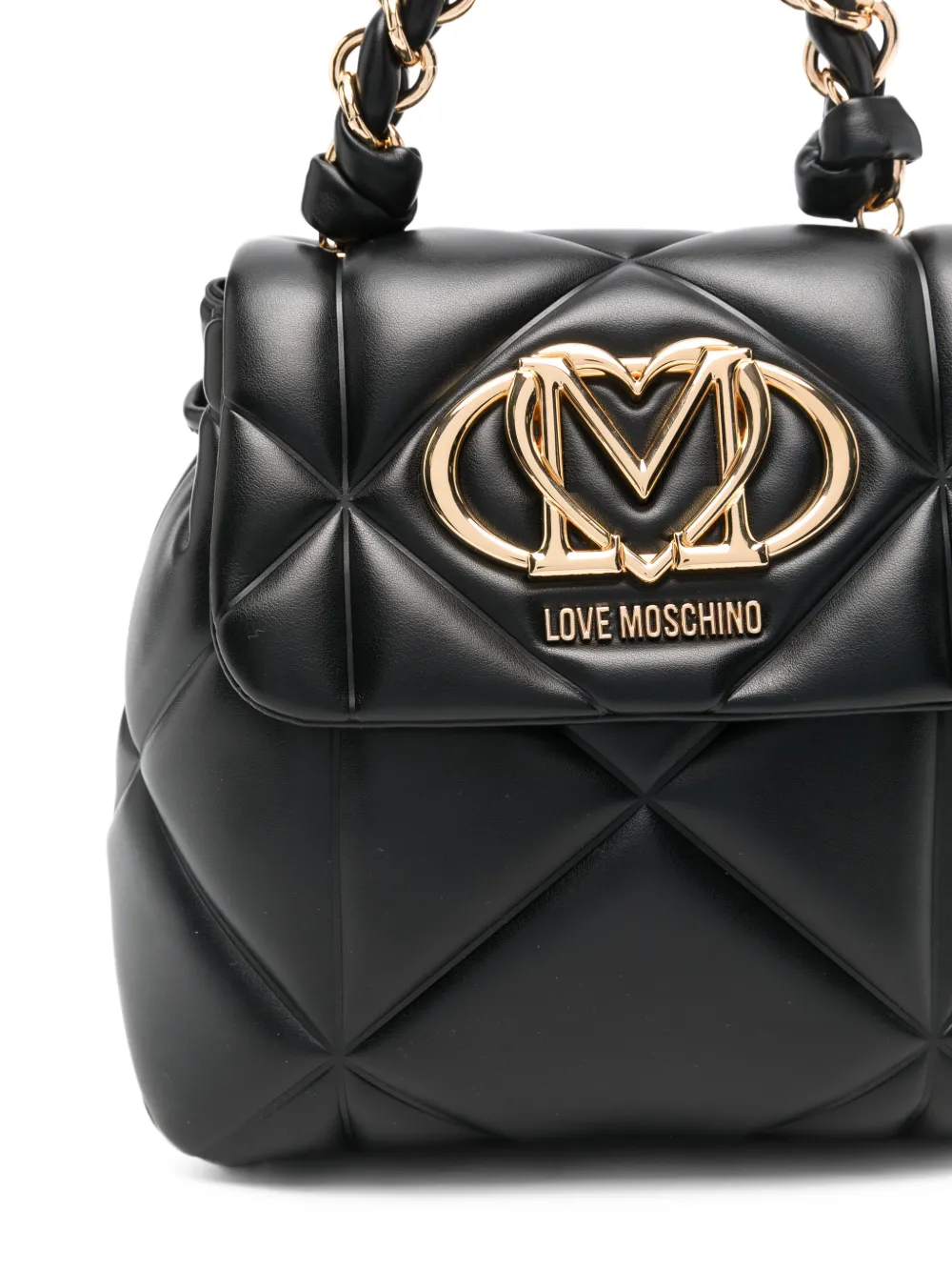 Love Moschino Gewatteerde rugzak Zwart