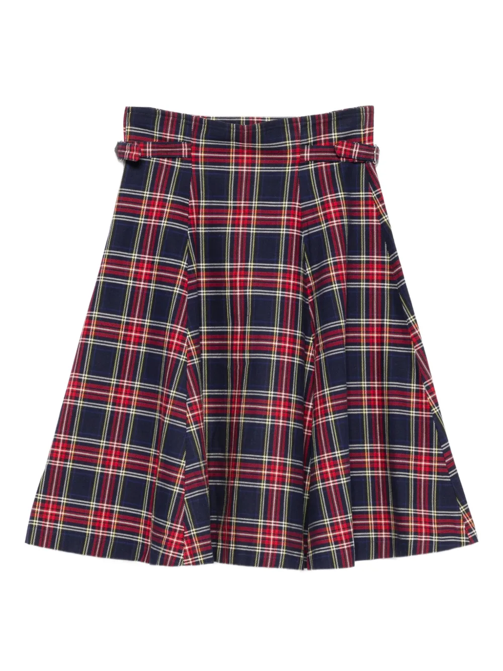 Comme Des Garçons Pre-Owned 1990s checked-pattern skirt | Image 2
