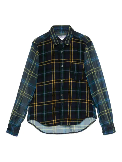 Comme Des Garçons Pre-Owned plaid-pattern shirt